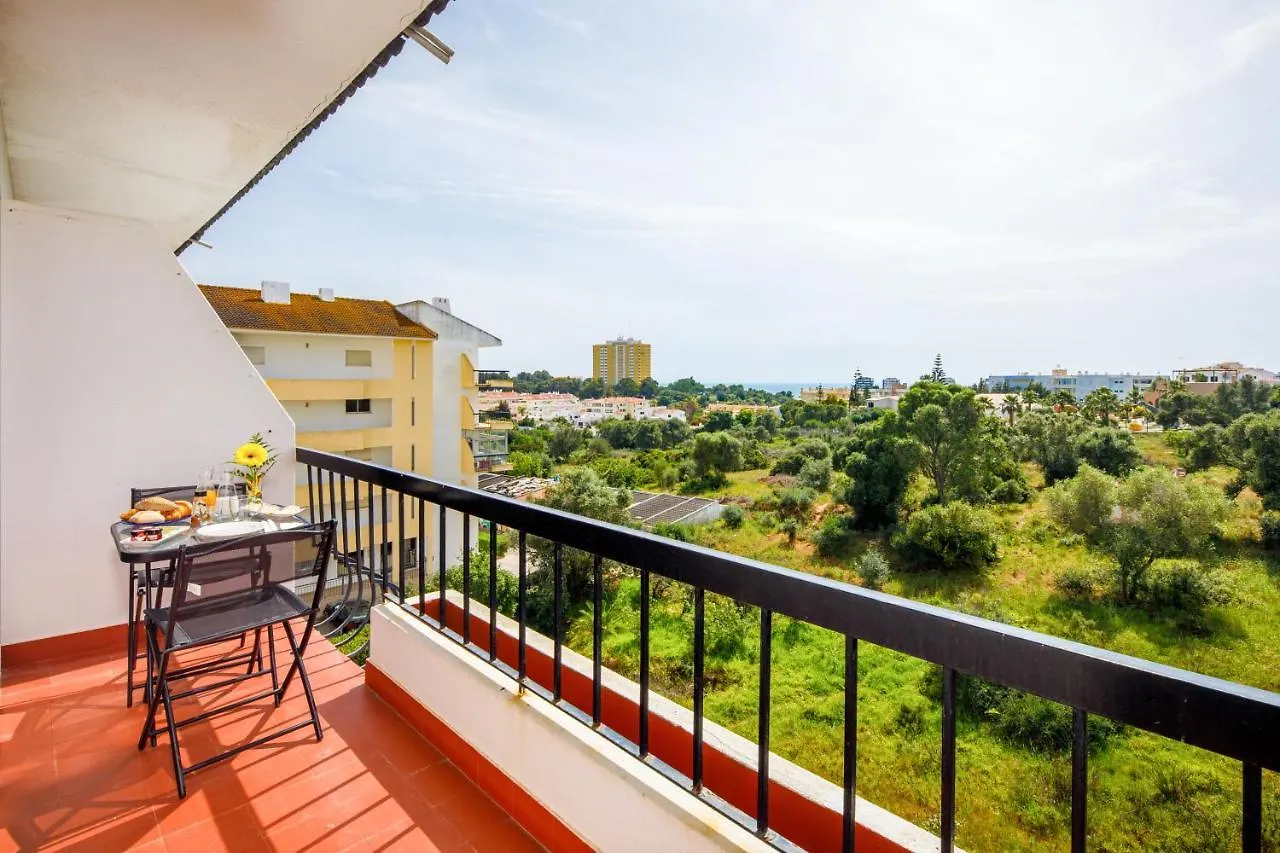 아파트 Sweet Beach Flat - Sea View-Wifi-Ac - 알보르 포르투갈