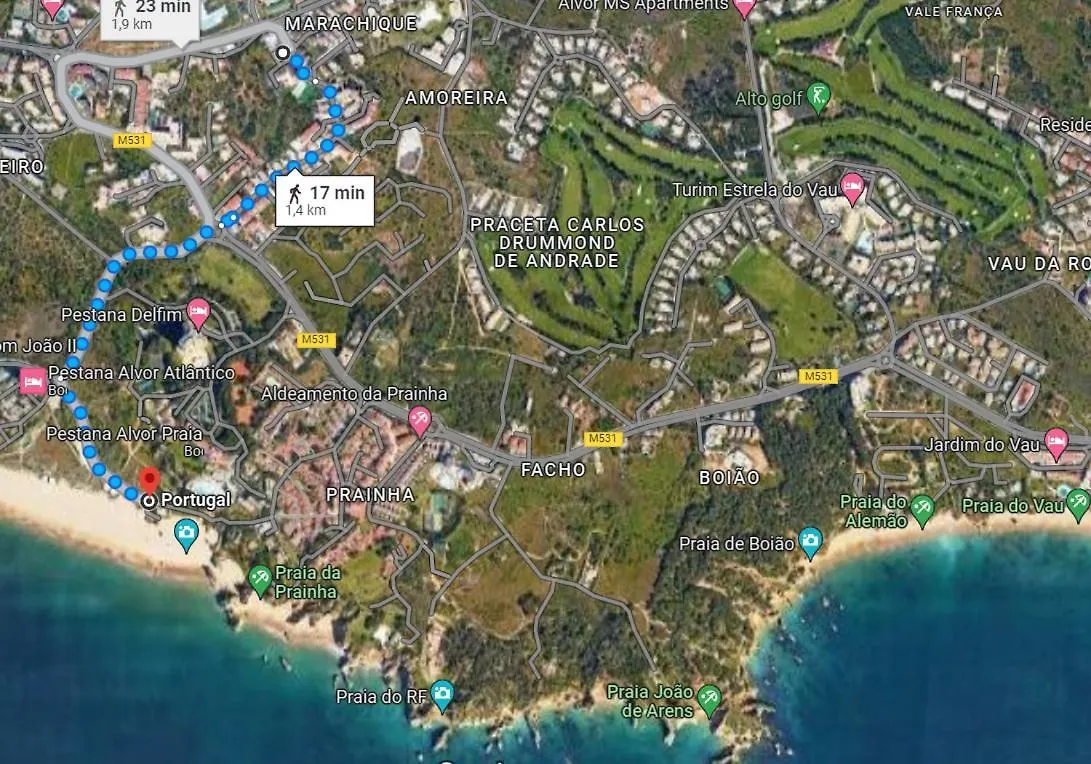 아파트 Sweet Beach Flat - Sea View-Wifi-Ac - 알보르